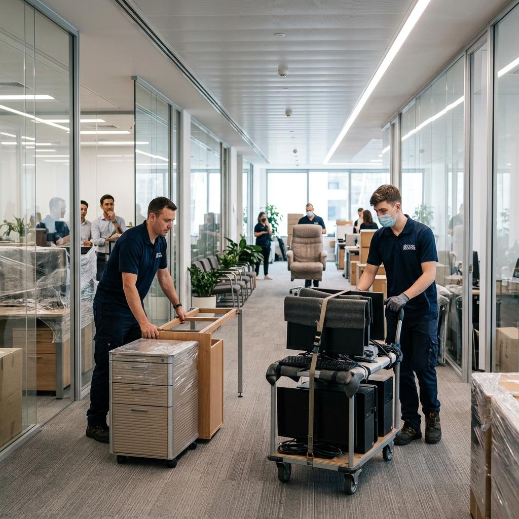 Firmenumzug Büro